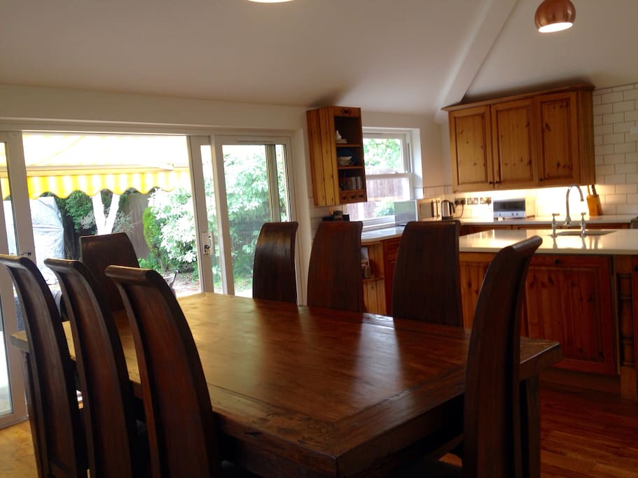 Kitchen-dining area.