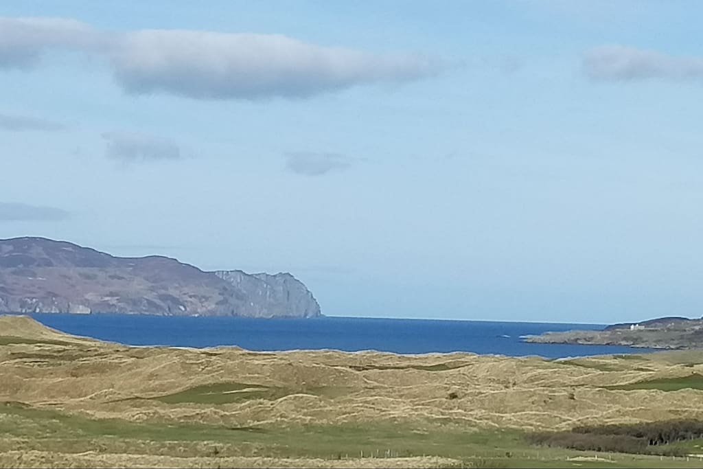 Atlantic view from house