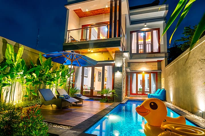 Seminyak 3 Bedroom Private Pool Villa Villas For Rent In Kuta Bali Indonesia