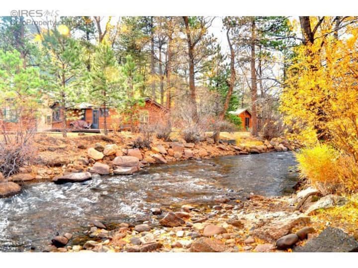 Cool River#6159 Cabin Sets Feet From The Big Thompson River - Estes Park, CO