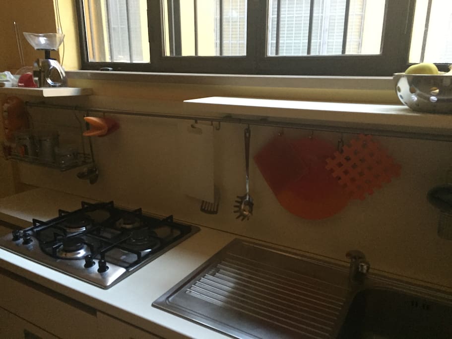 the kitchen, equipped with anything you need