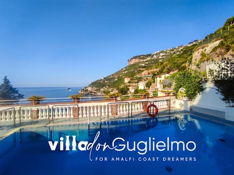 Ravello Seaside Villa w/butler & housekeeping 24/7