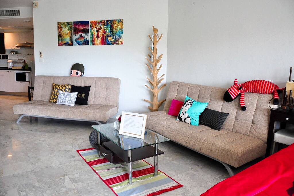 our living area