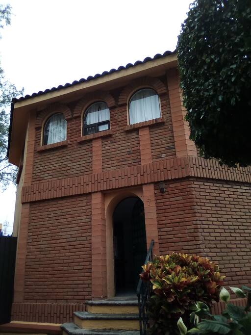 Fachada de la casa