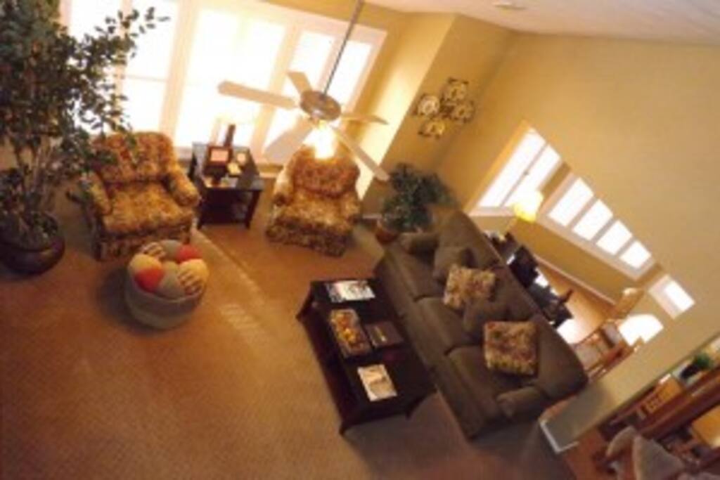 Villa Common Room View From Above