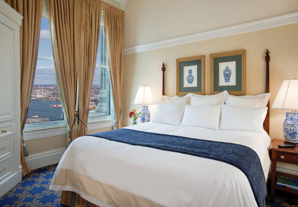King Bed in bedroom