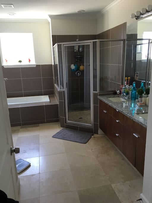 Master bathroom