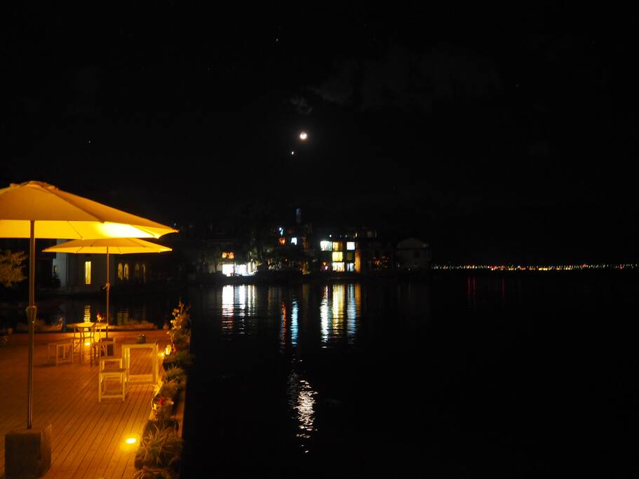 晴天夜景