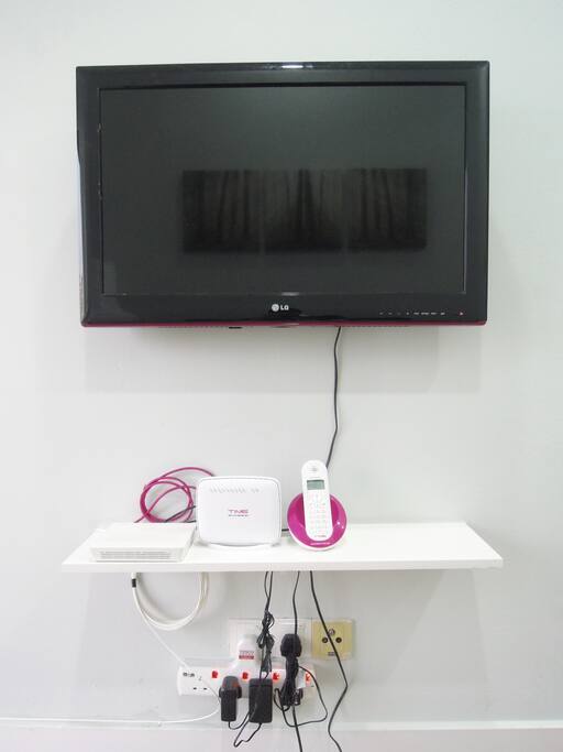 TV with access to iFlix & high speed broadband