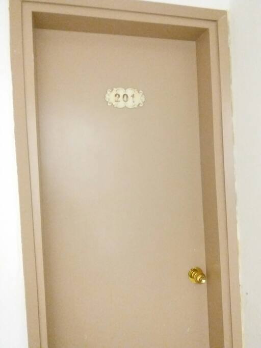 Entrance of the room