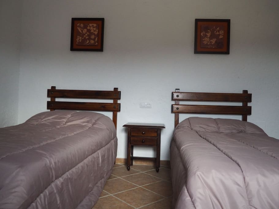 habitación doble.