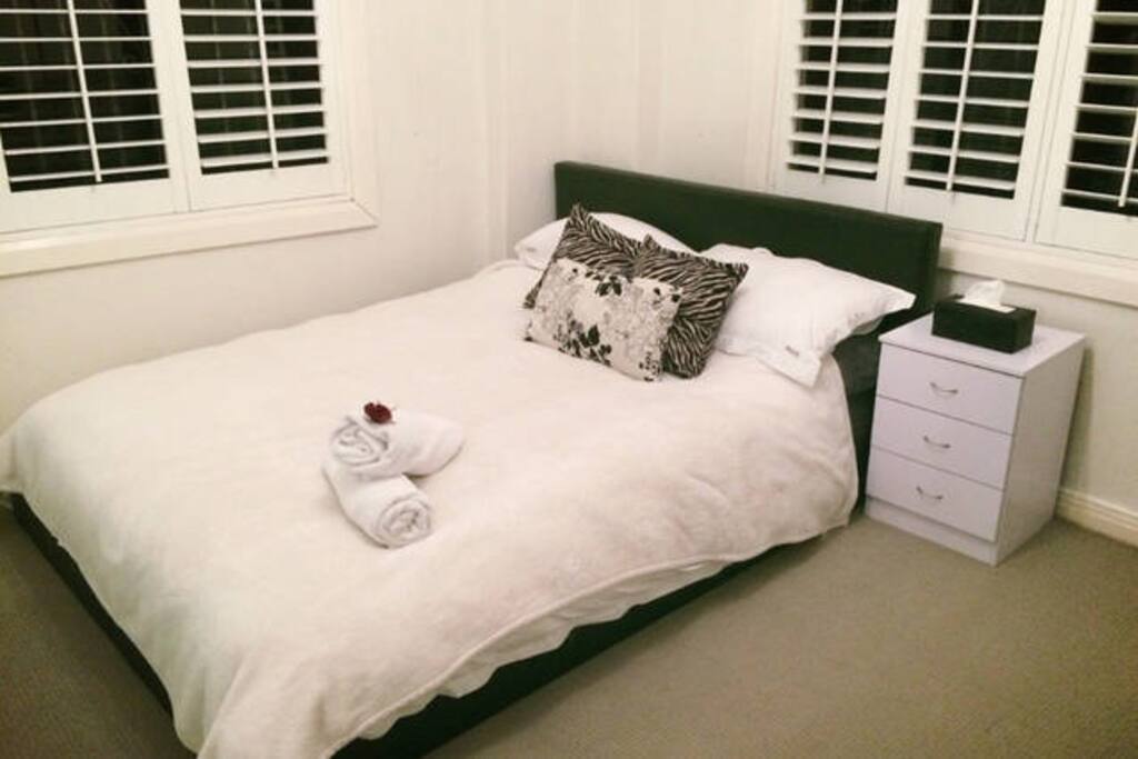 Bedroom 1 with Wardrobes