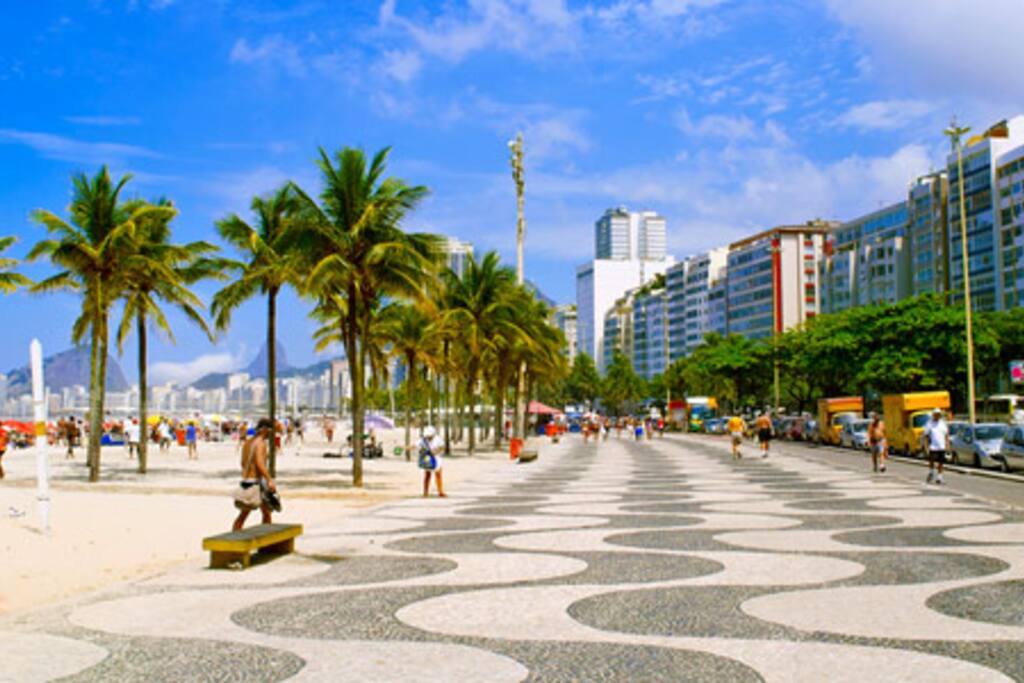 Praia de Copacabana .