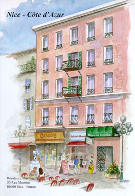 Artist view of Residence