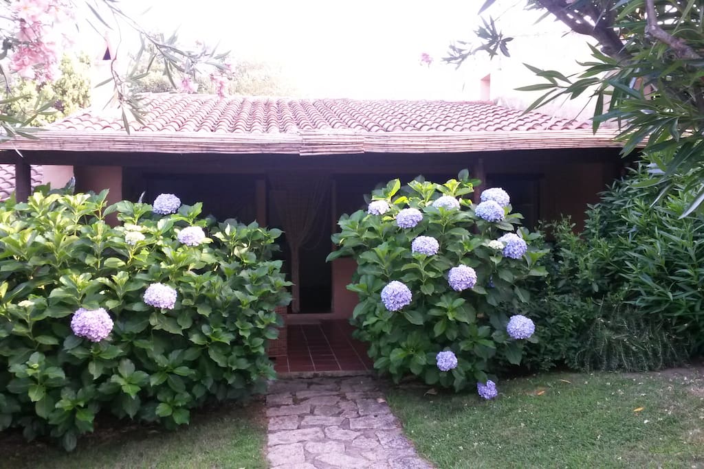 Entrata dal giardino