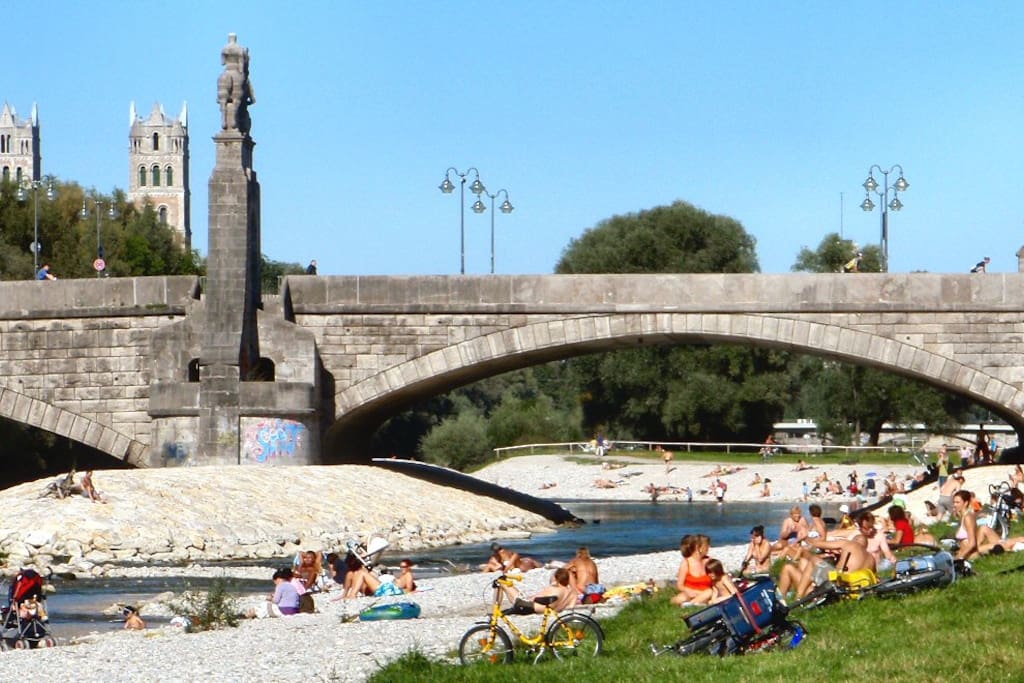 Isar: A city oasis right beside the house
