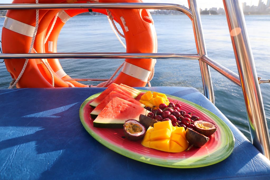 Add in a fruit platter. Just contact us for any custom requirements and we'll make it happen.