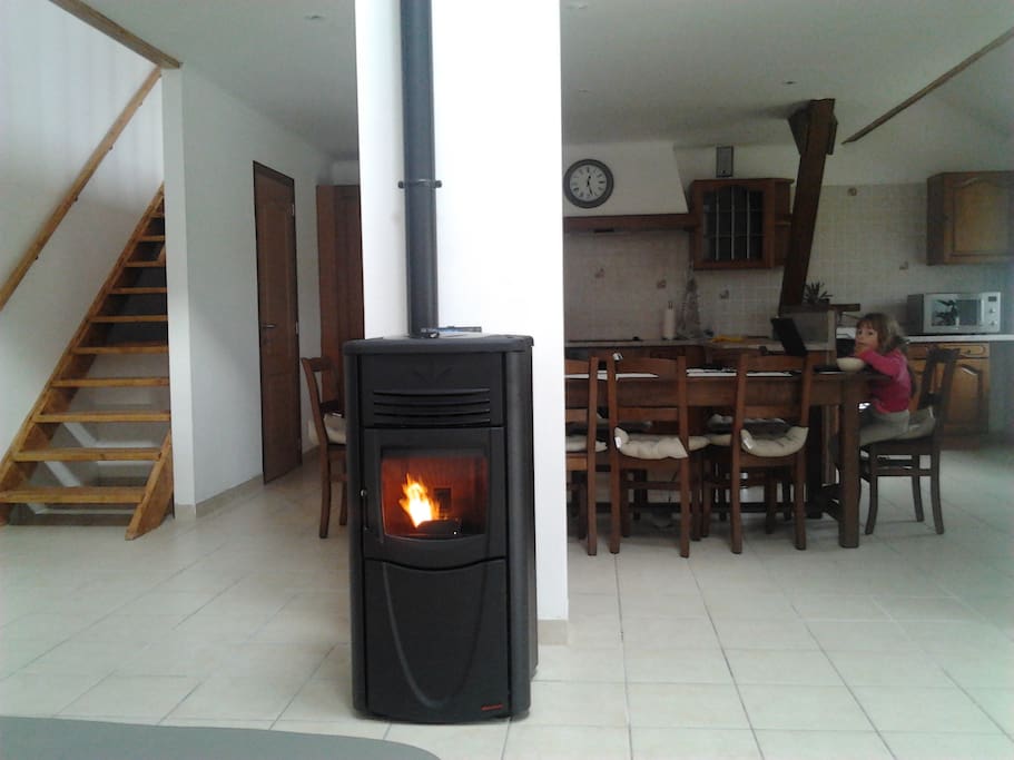 Wooden stove (pellet)