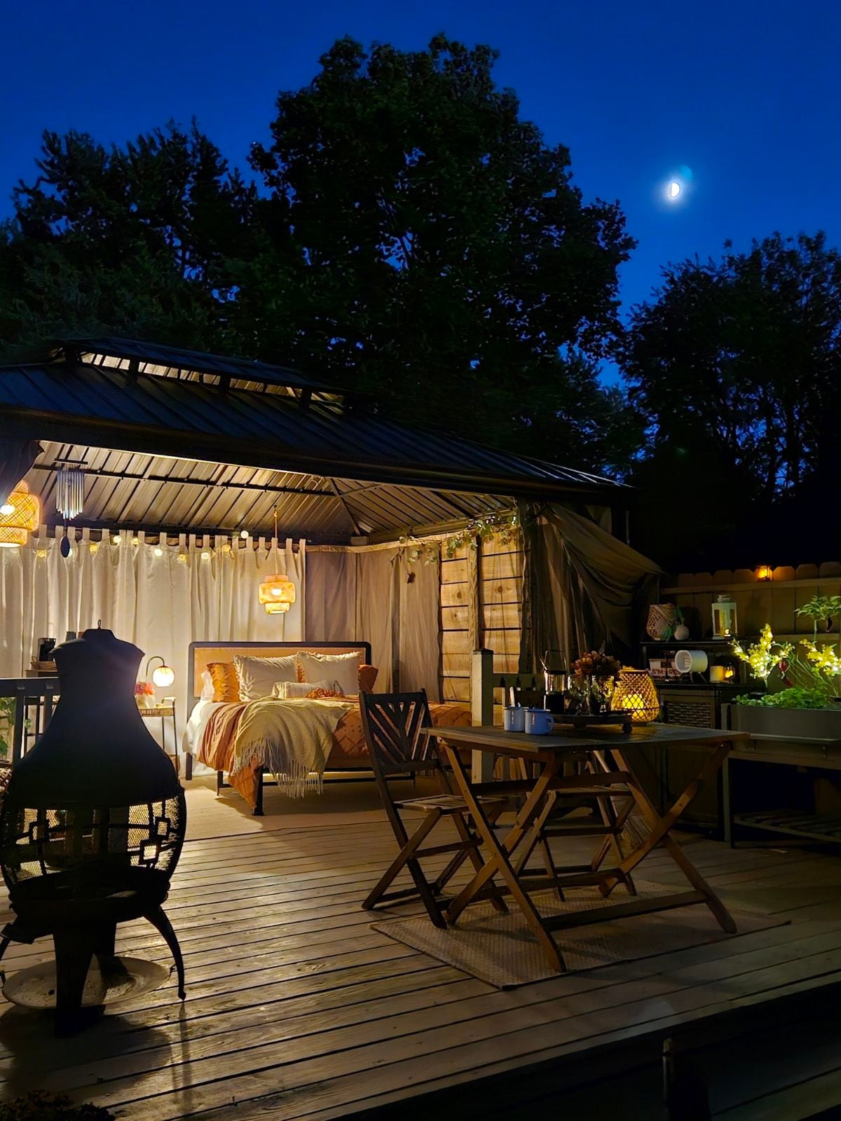 Delightful 12x16 Glamping Gazebo/Tent in Havre de Grace, Maryland