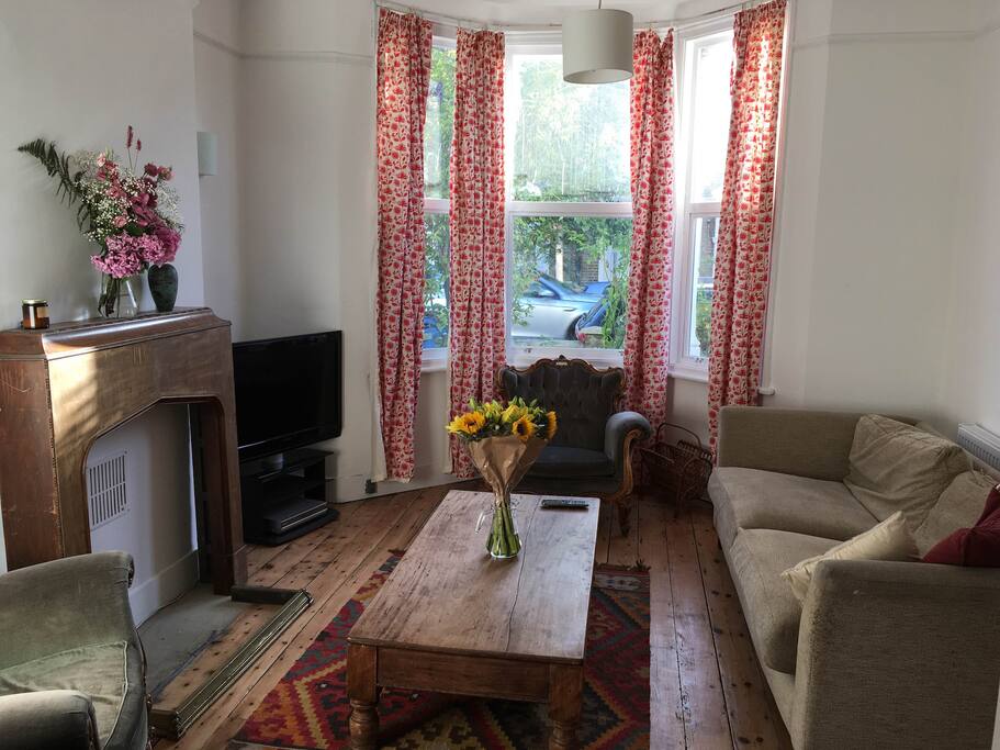 Bright sunny lounge