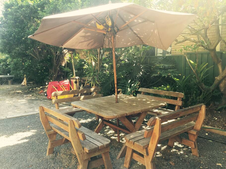 Outdoor area to enjoy!