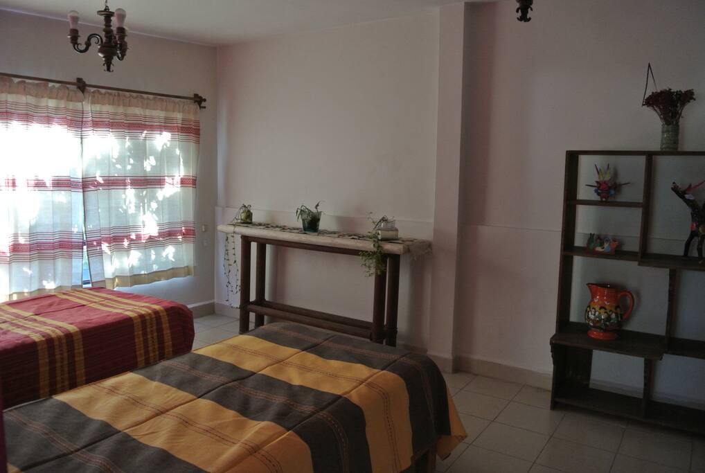 We are a family who wants share with you our house and way to live, this is the place for you :)