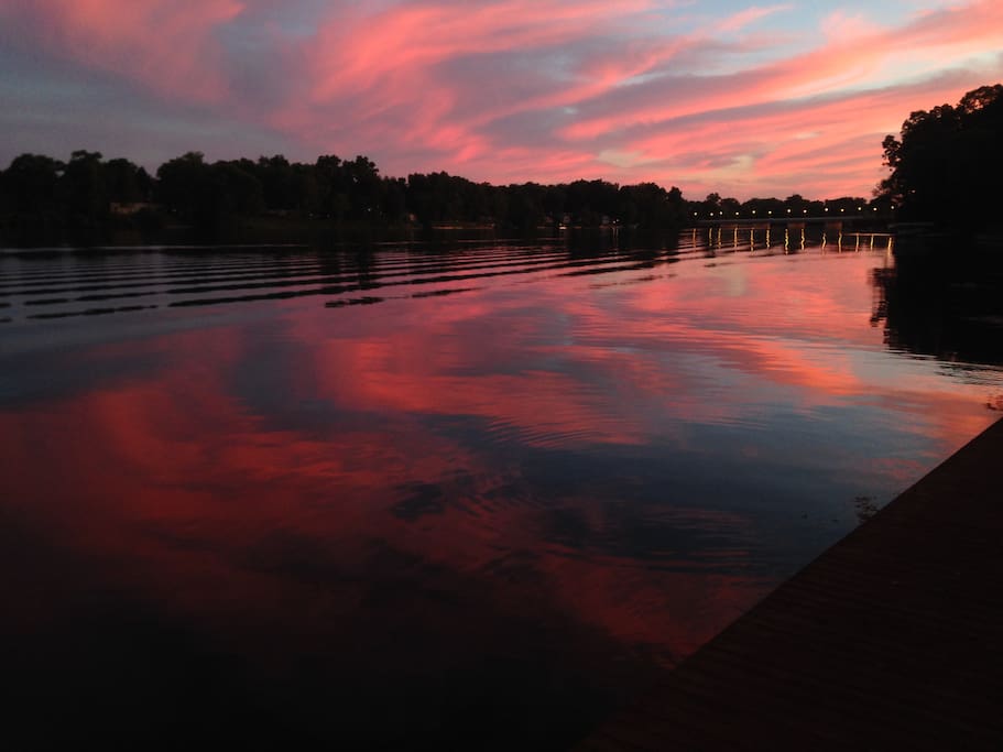 Unbelievably Colorful Sunsets