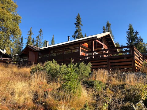 Great cabin with sauna in Hedalen, Valdres; 920 meters above sea level