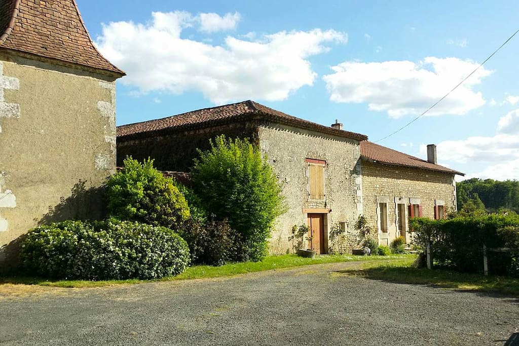 Façade gîte