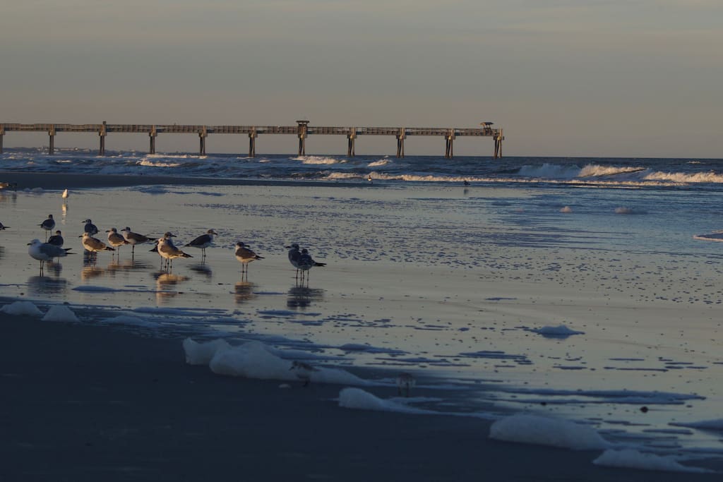 Jacksonville Beach Pier - Just a few blocks away!