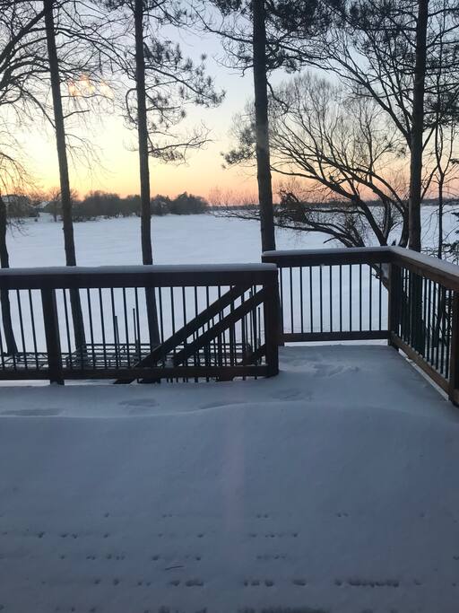 Front deck