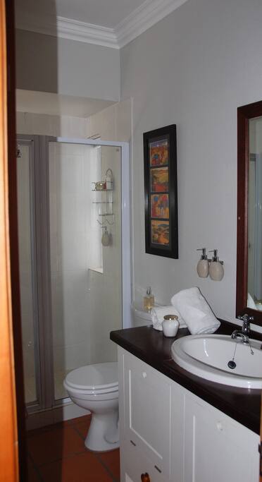 Bathroom with shower only