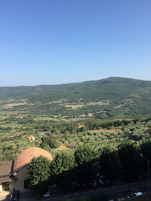 panorama dall'appartamento
