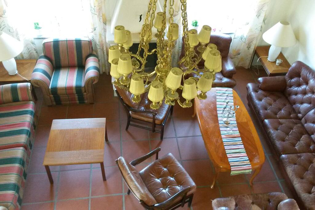 Living room from above