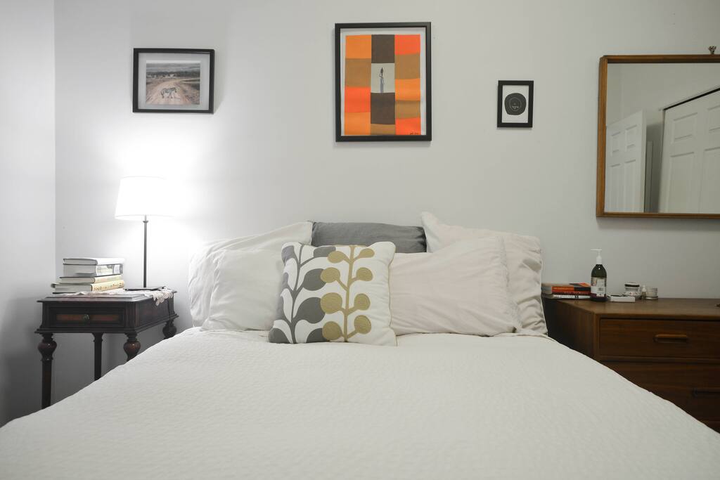 Peaceful separate bedroom