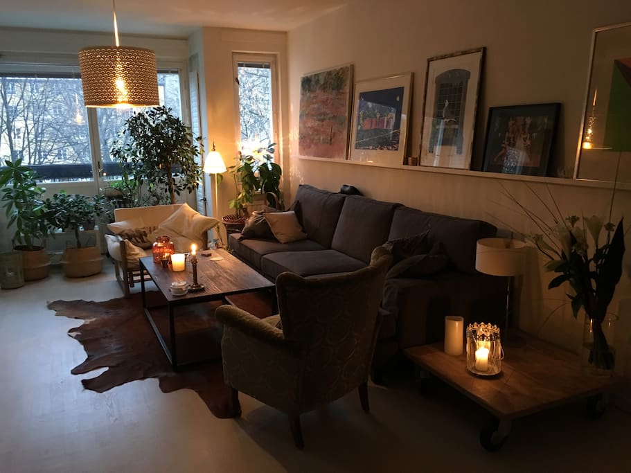 Living room available at times!