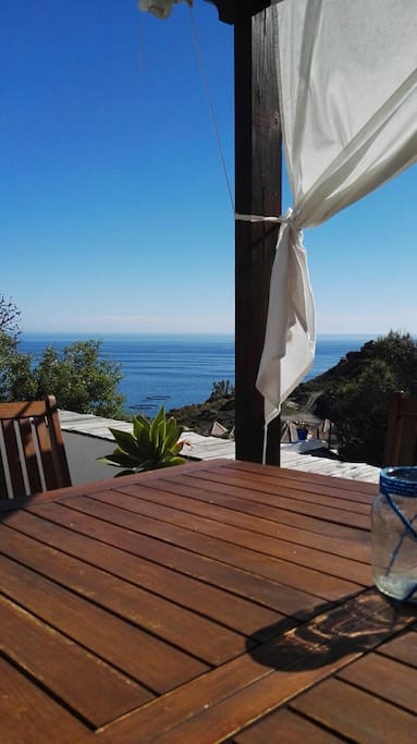 Vistas desde la pérgola / Outdoor terrace's view