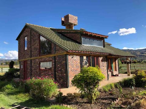 In Tibasosa, a cozy cabin in the countryside