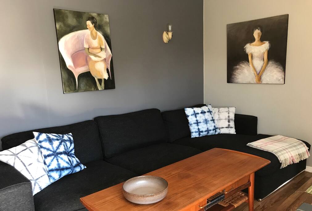 in the living room