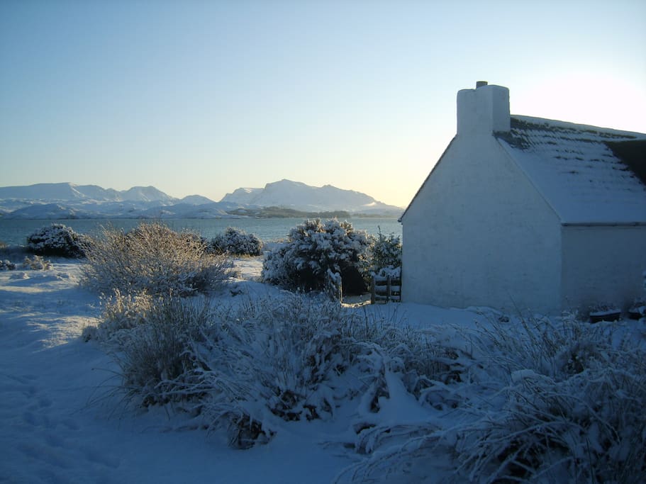 The Cottage under winter snows