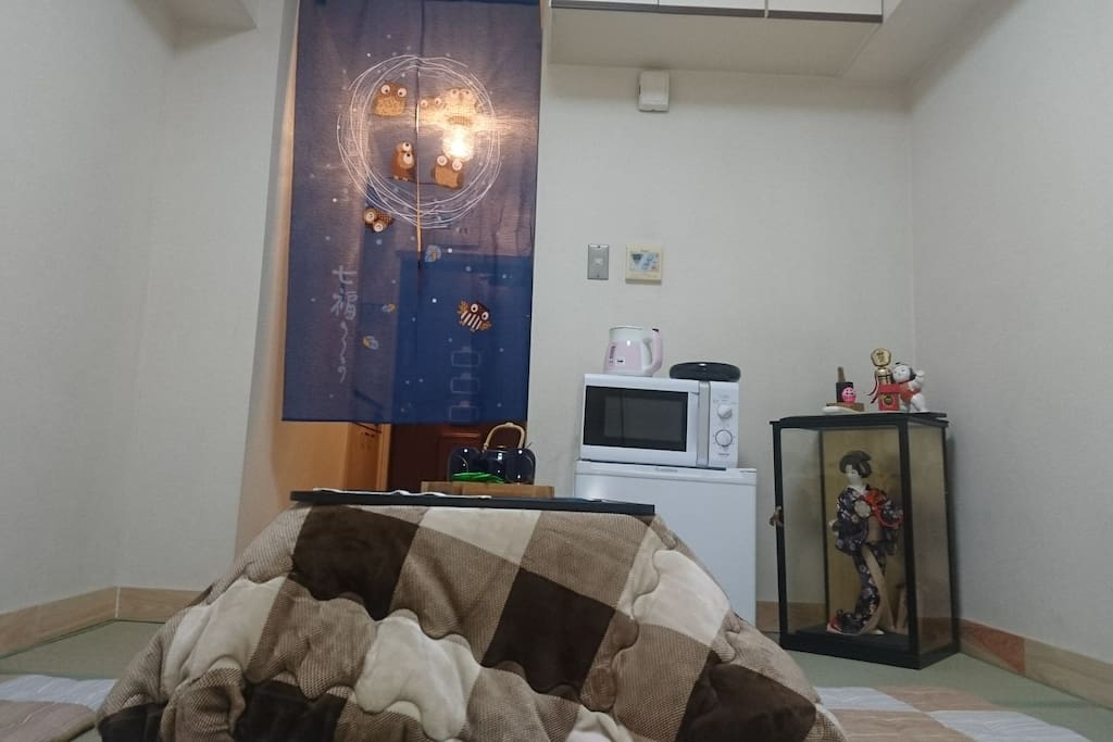 From Shinjuku Shibuya14-16mins free wifi 和室