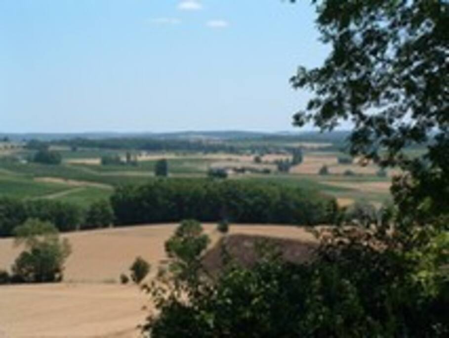 vus sur les coteaux