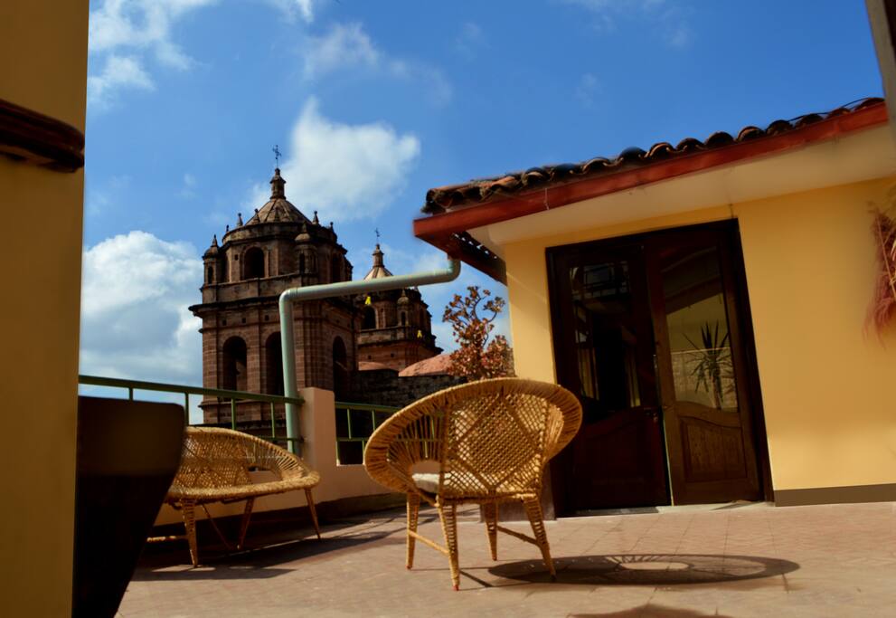 VIEW OF THE TERRACE