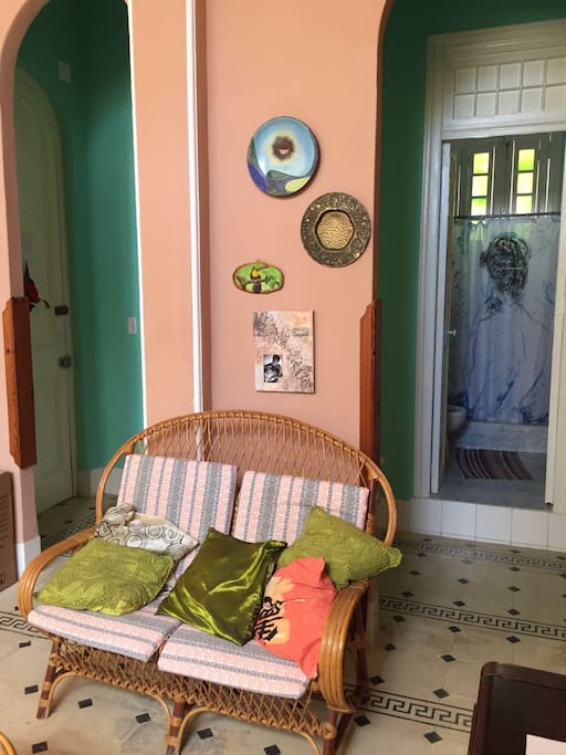 Salon y baño