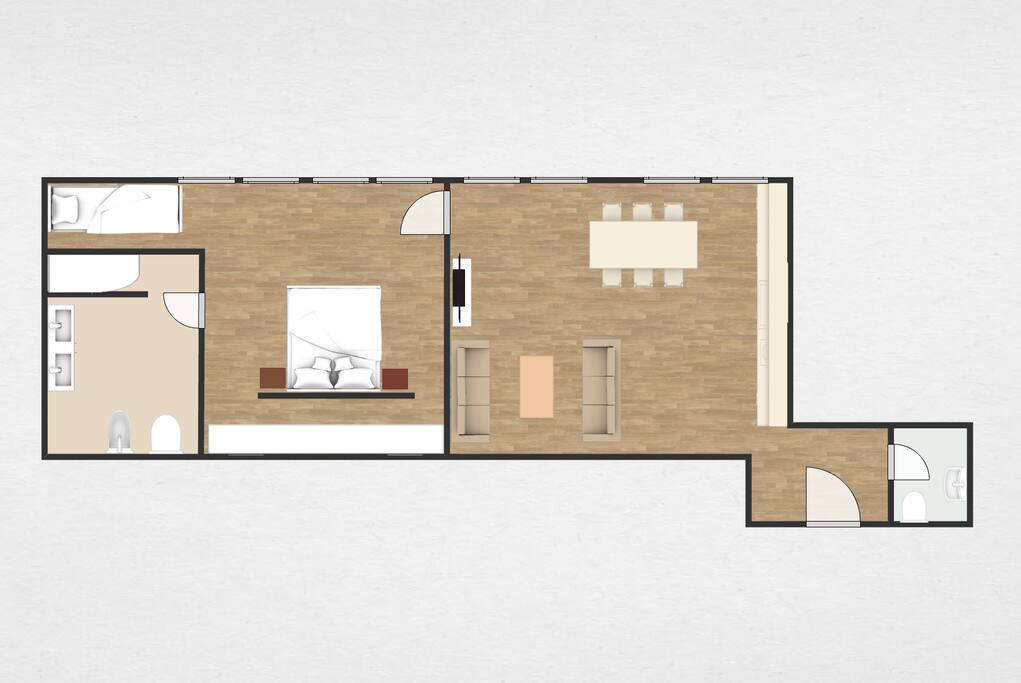 Map of apartment