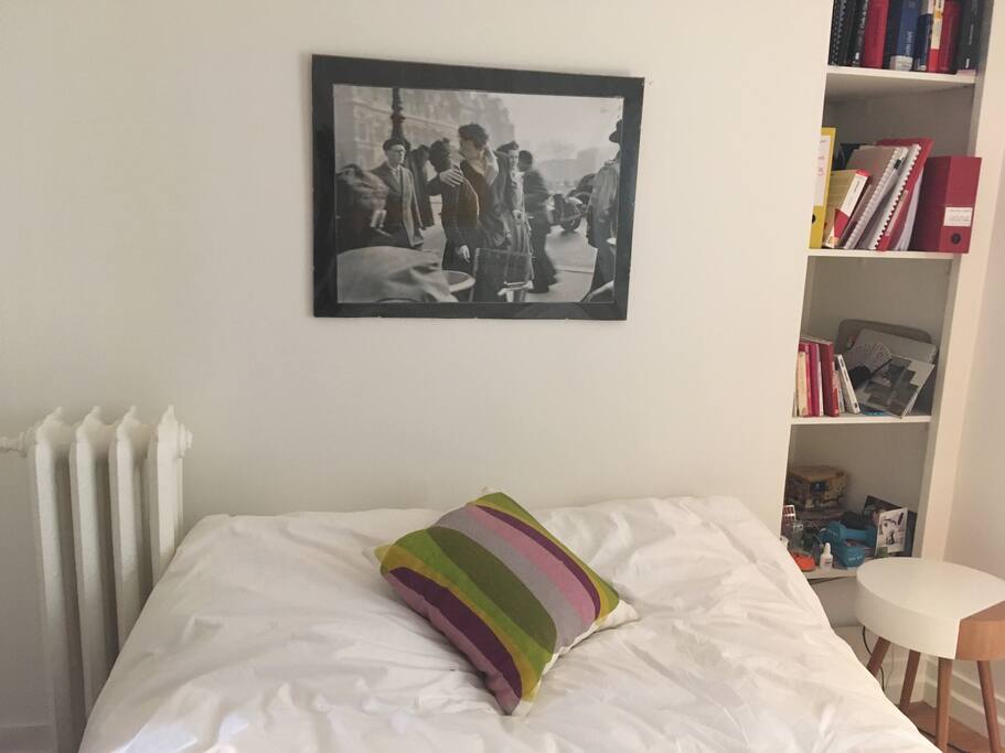 Comfortable double bed