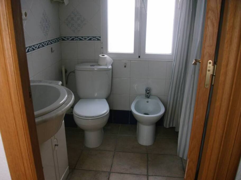 baño sencillo