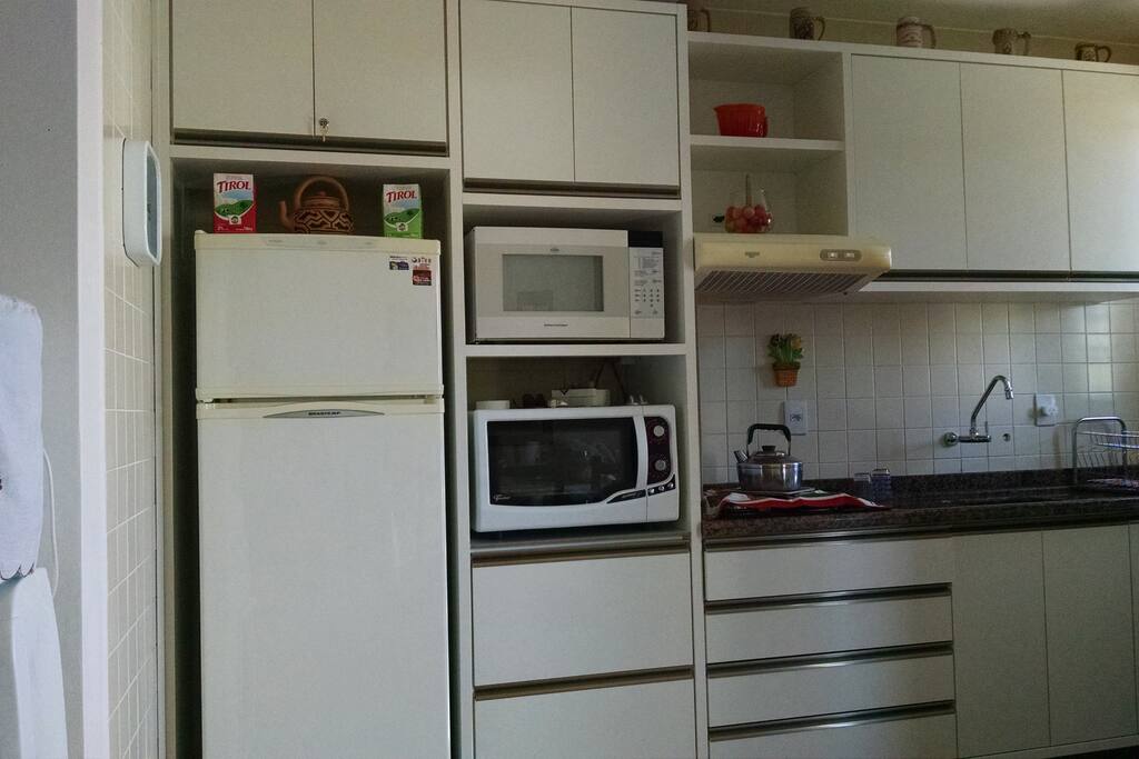 Cozinha/sala conjugada