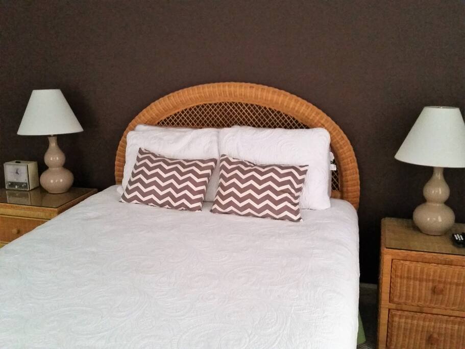 Plenty of pillows and blankets, and reading light
