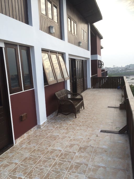 Another one of the balcony!